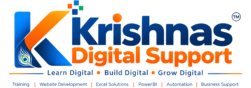 Krishnas Digital Support Logo